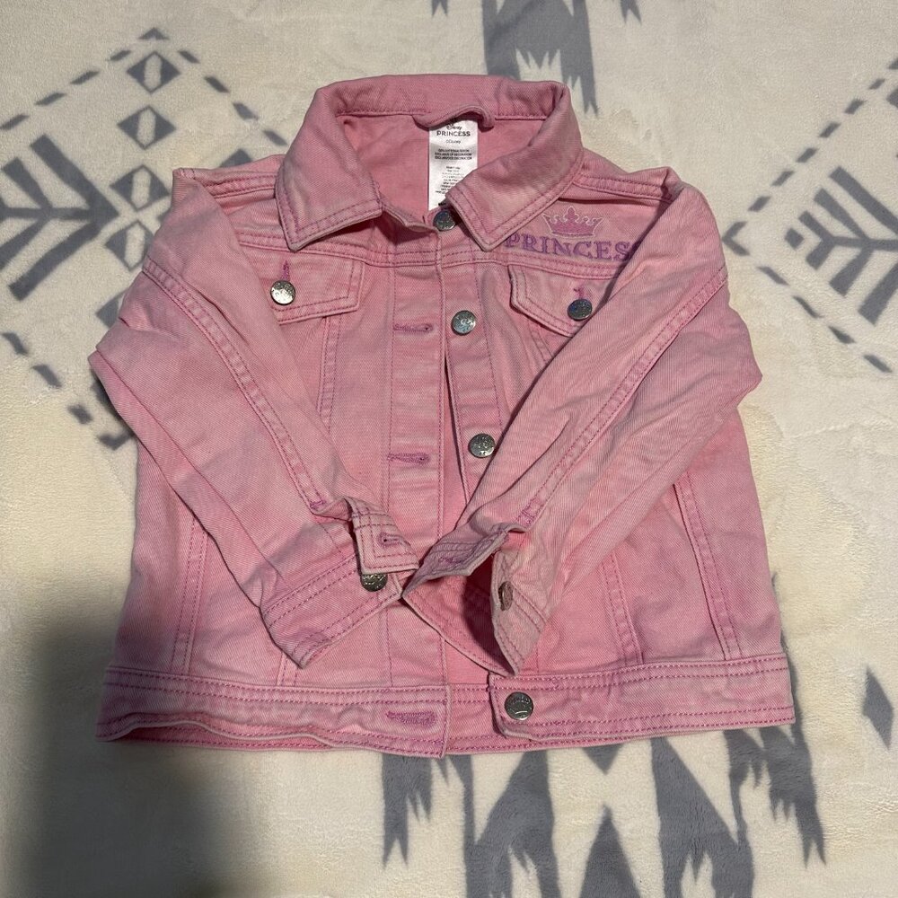 Disney Princess Pink Jean Jacket